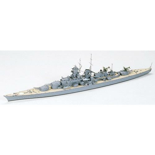German Battlecruiser Gneisenau 1/700 Model Ship Kit #77520 by Tamiya
