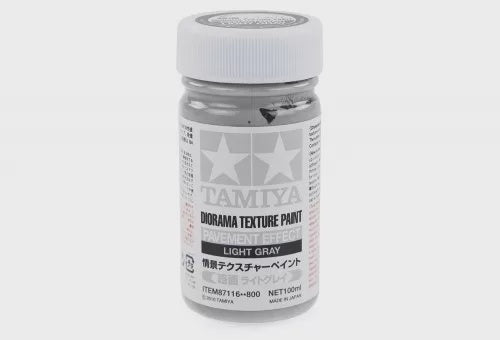Tamiya Diorama Texture Paint 100mL Light Gray Pavement Effect #87116