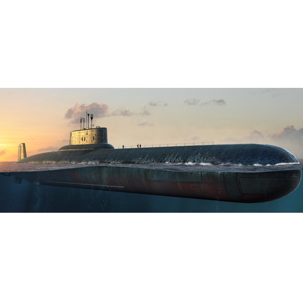 Russian Navy Typhoon Class SSBN 1/350 Model Submarine Kit #83532 by Hobby Boss