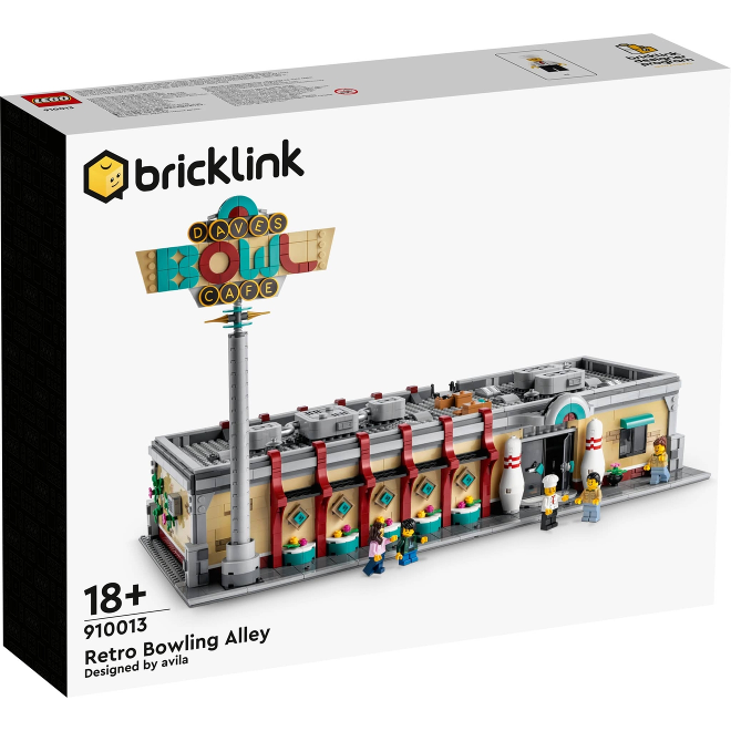 Lego Bricklink Designer Program: Retro Bowling Alley 910013