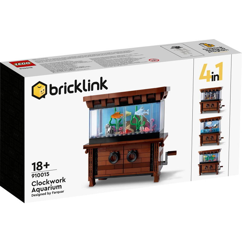 Lego Bricklink Designer Program: Clockwork Aquarium 910015