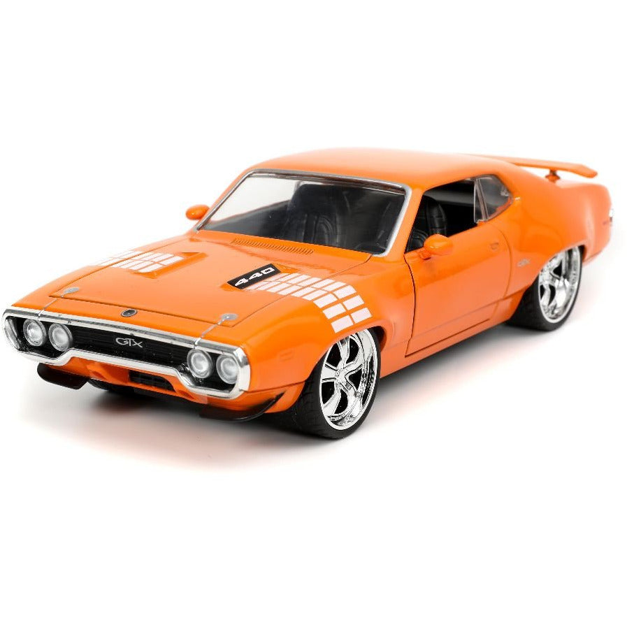 Jada 1/24 "BIGTIME Muscle" 1972 Plymouth GTX - Glossy Orange