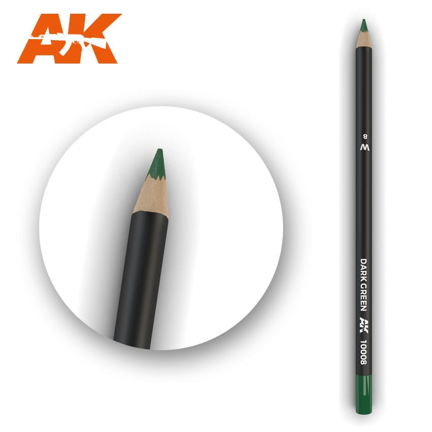 AK Weathering Pencil - Dark Green