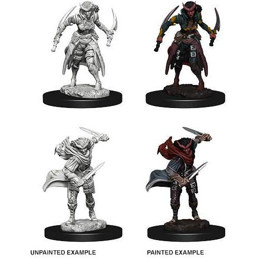 D&D Unpainted Mini - Tiefling Female Rogue 73339