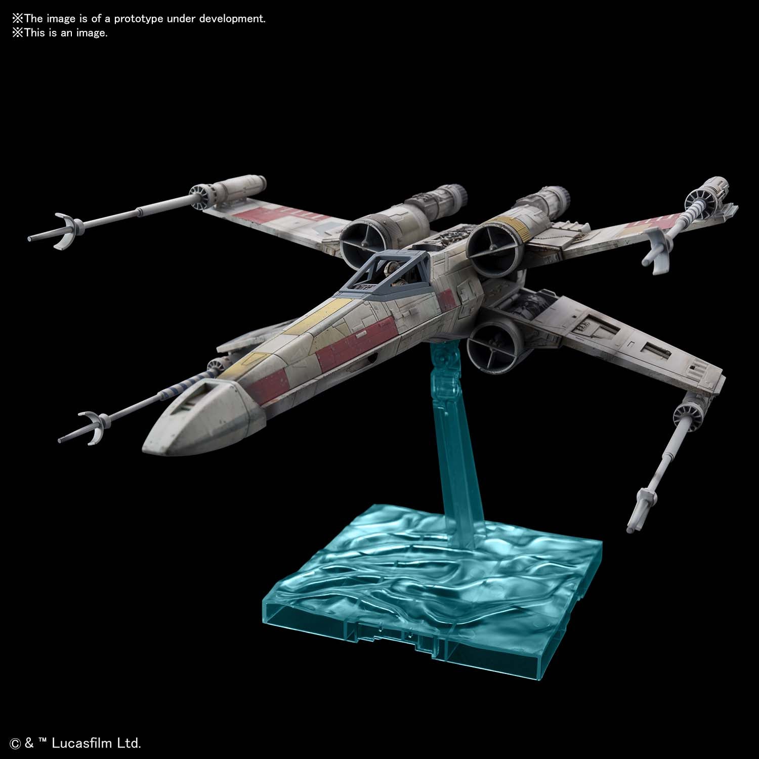 X-Wing Starfighter Red 5 (Rise of Skywalker) 1/72 Star Wars Model Kit #5061554 by Bandai