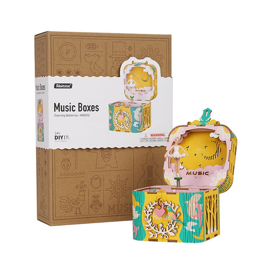 ROKR Dancing Ballerina Music Box by Robotime