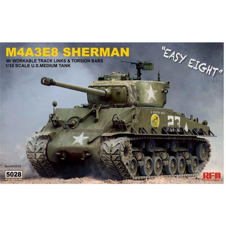 M4A3E8 Sherman Easy Eight 1/35 by Ryefield Model