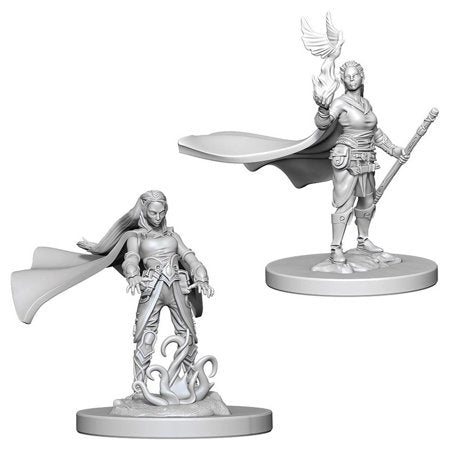 D&D Unpainted Mini - Elf Female Druid 72642