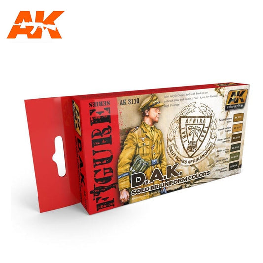 AK-11628 D.A.K. Soldier Uniform Colors Set