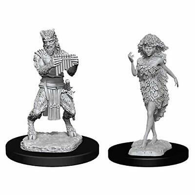 D&D Unpainted Mini - Satyr and Dryad 90018