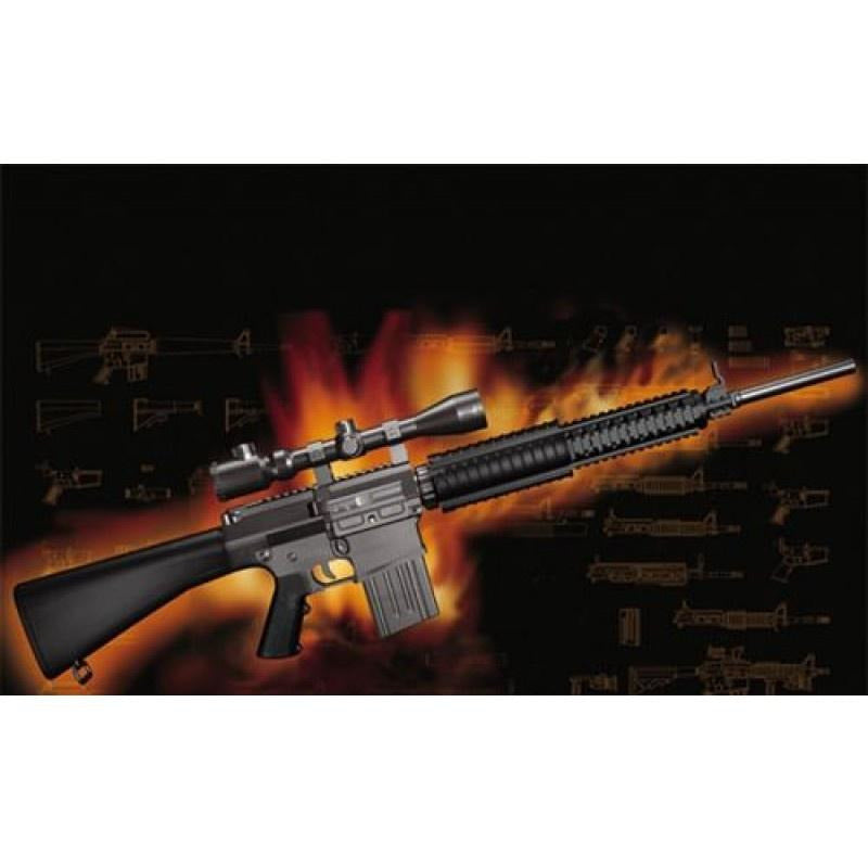 AR15/M16/M4 FAMILY-SR25 1/3 Scale #01913 by Trumpeter