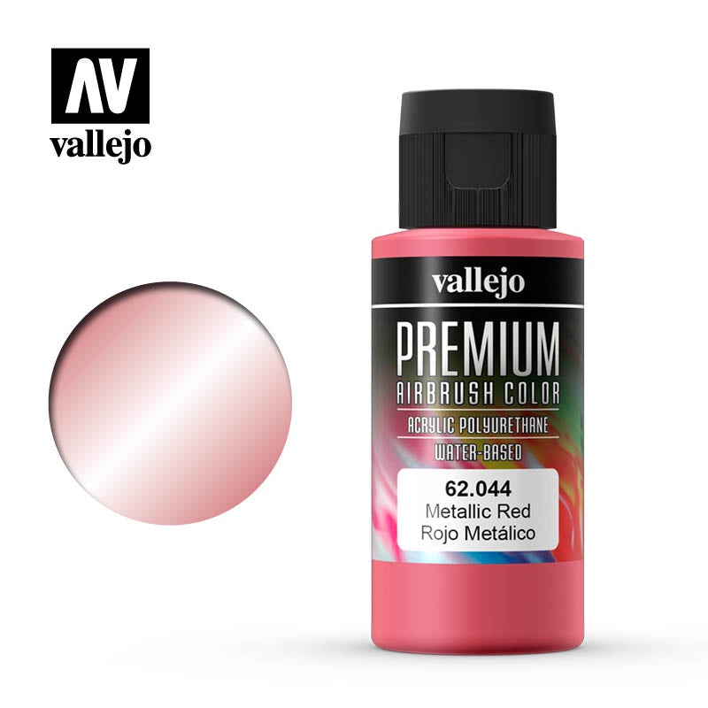 VAL62044 Metallic Red Premium Color 60mL