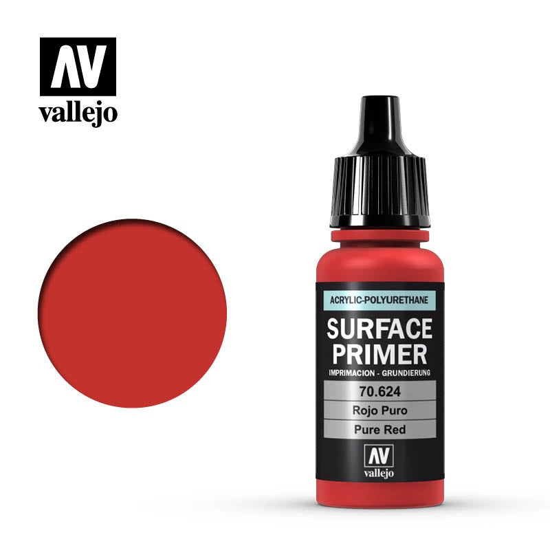 VAL70624 Acrylic Polyurethane Primer - Pure Red 17mL