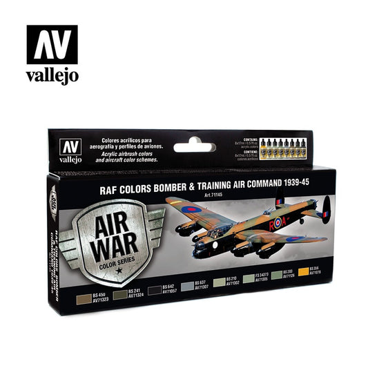 VAL71145 RAF & FAA Bomber Air Command and Training 1939-1945 Paint Set