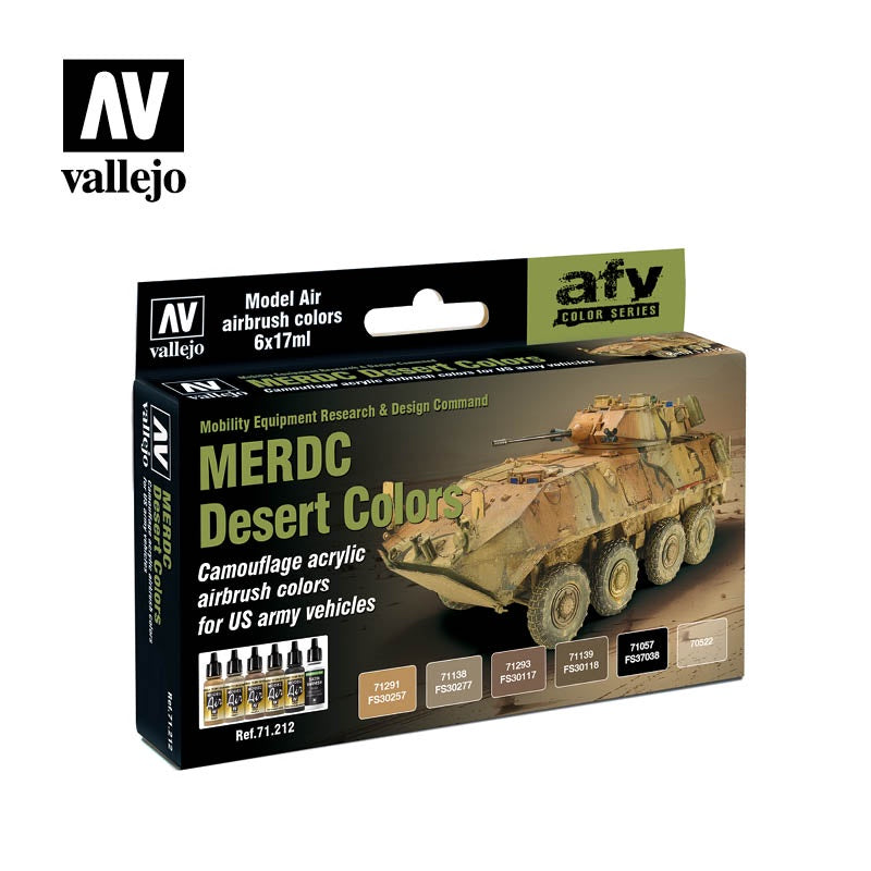 MERDC Desert Colors US Army Vehicles
