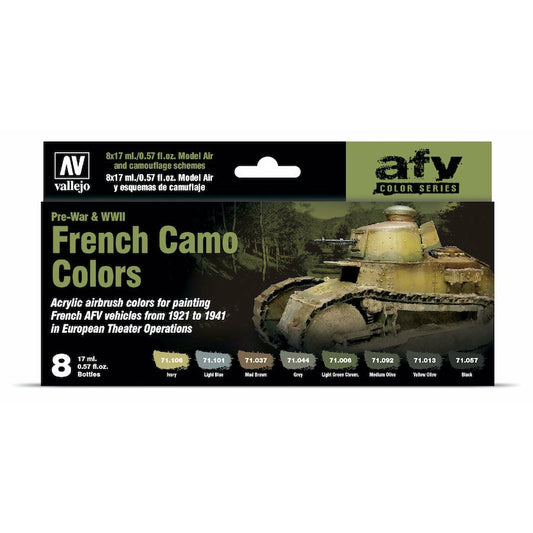 French Camo Colours Pre-War & WWII