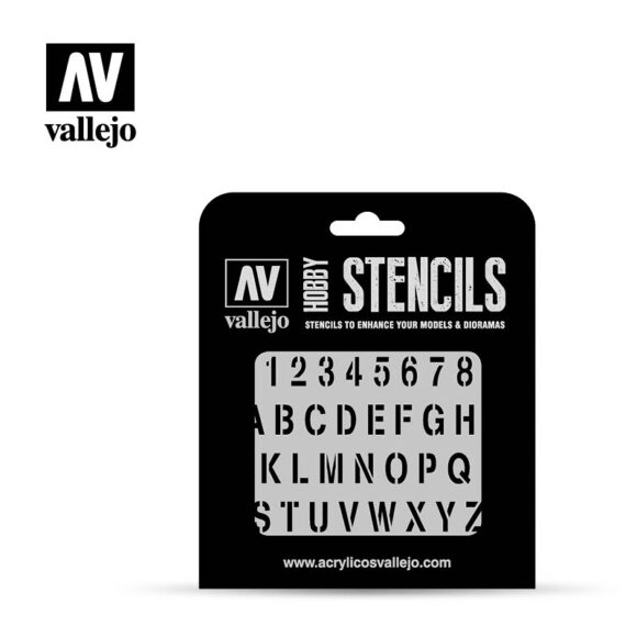 Vallejo Hobby Stencils