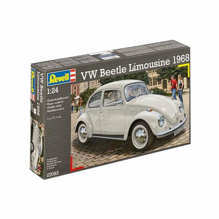 1968 VW Beetle 1/24 Model Car Kit #7083 by Revell