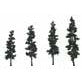 Woodland Scenics Ready - Conifer Green(4"-6") (4/Pk) WOO1561