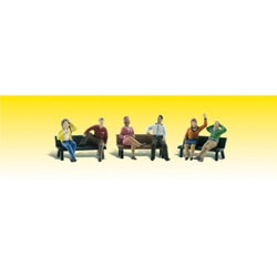 Woodland Scenics People on Benches (N) WOO2206