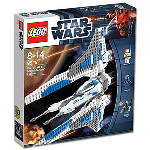 Series: Lego Star Wars: Pre Vizsla's Mandalorian Fighter 9525 (Damaged box-small holes on bottom)