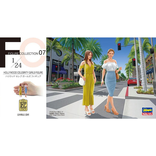 Hollywood Celebrity Girls Figures 1/24 by Hasegawa