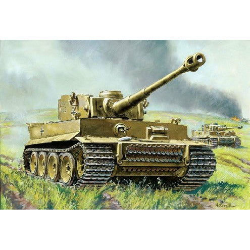 Tiger I - German Heavy Tanks WWII 1/100 #6256 by Zvezda