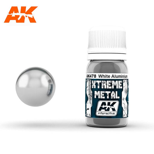 AK-478 Xtreme Metal White Aluminiun