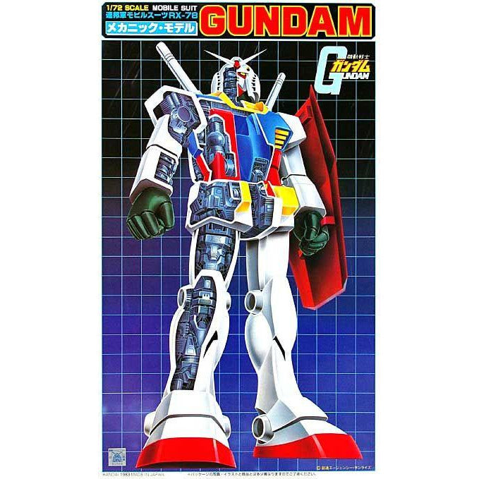 1/72 Mechanic RX-78-2 Gundam (1982)