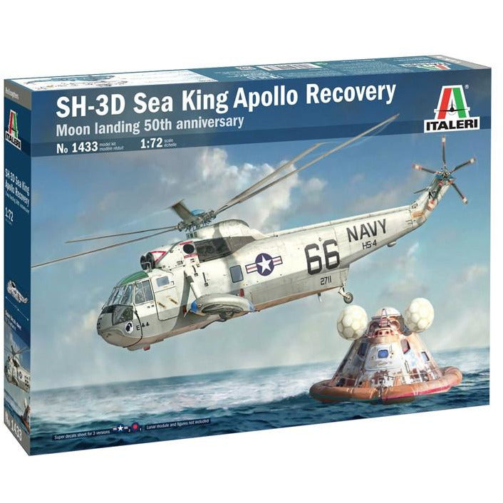 SH-3D Sea King Apollo Recovery 1/72 by Italeri