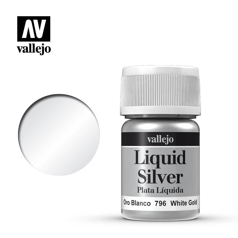 VAL70796 White Gold (Alcohol Based) Liquid Gold (35ml)