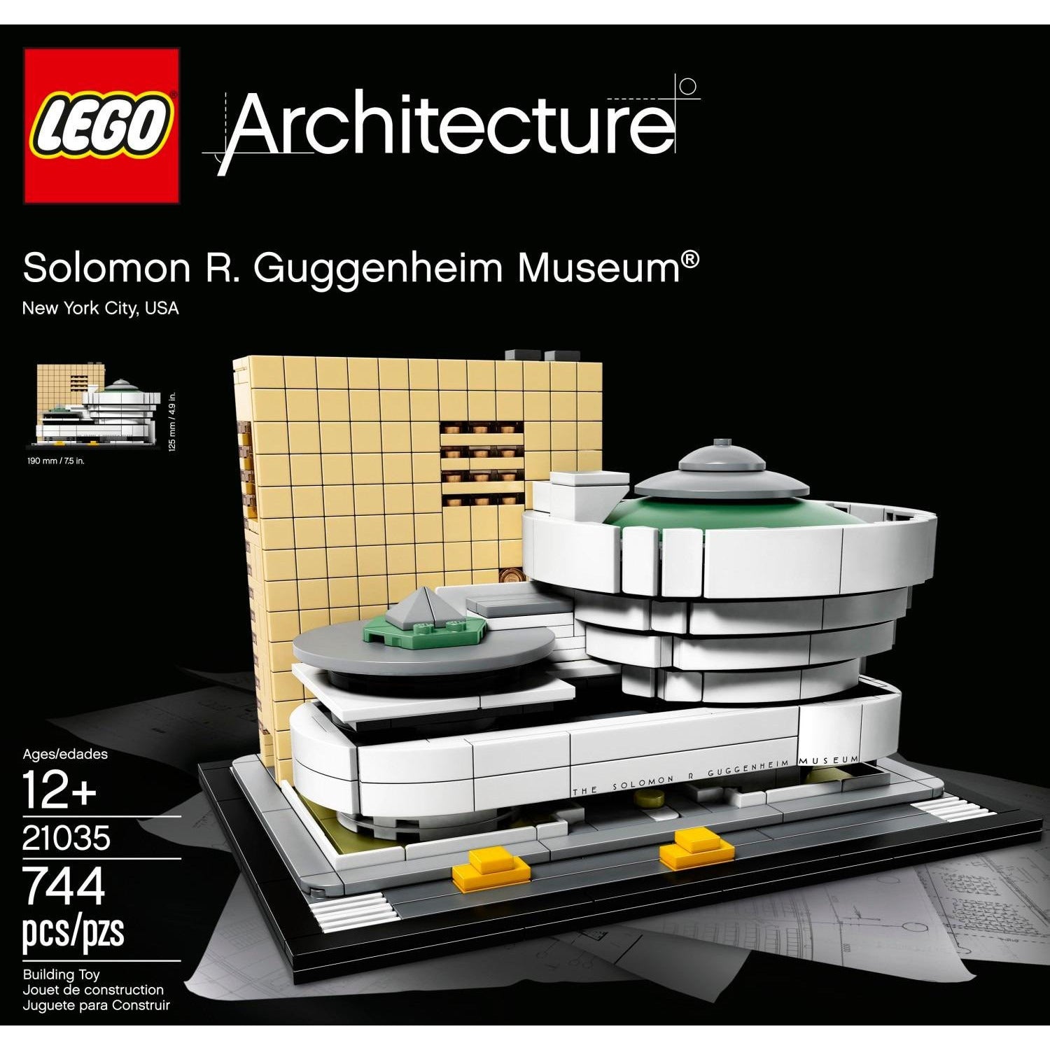 Lego Architecture: Solomon R. Guggenheim Museum 21035