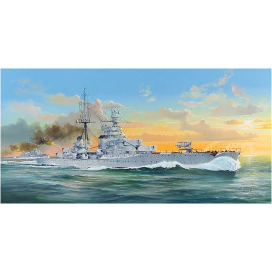 Italian Heavy Cruiser Zara 1/350 Model Ship Kit #05347 by Trumpeter