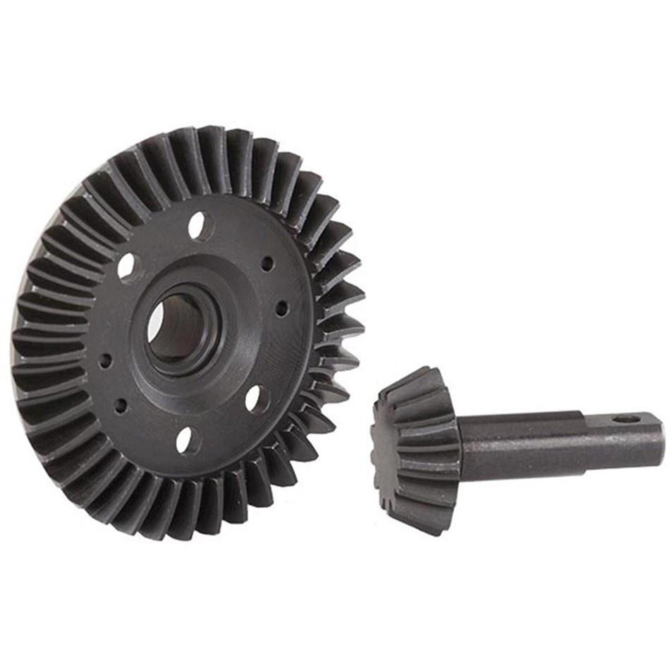 TRA8288 Ring gear, differential/ pinion gear, differential (underdrive, machined)