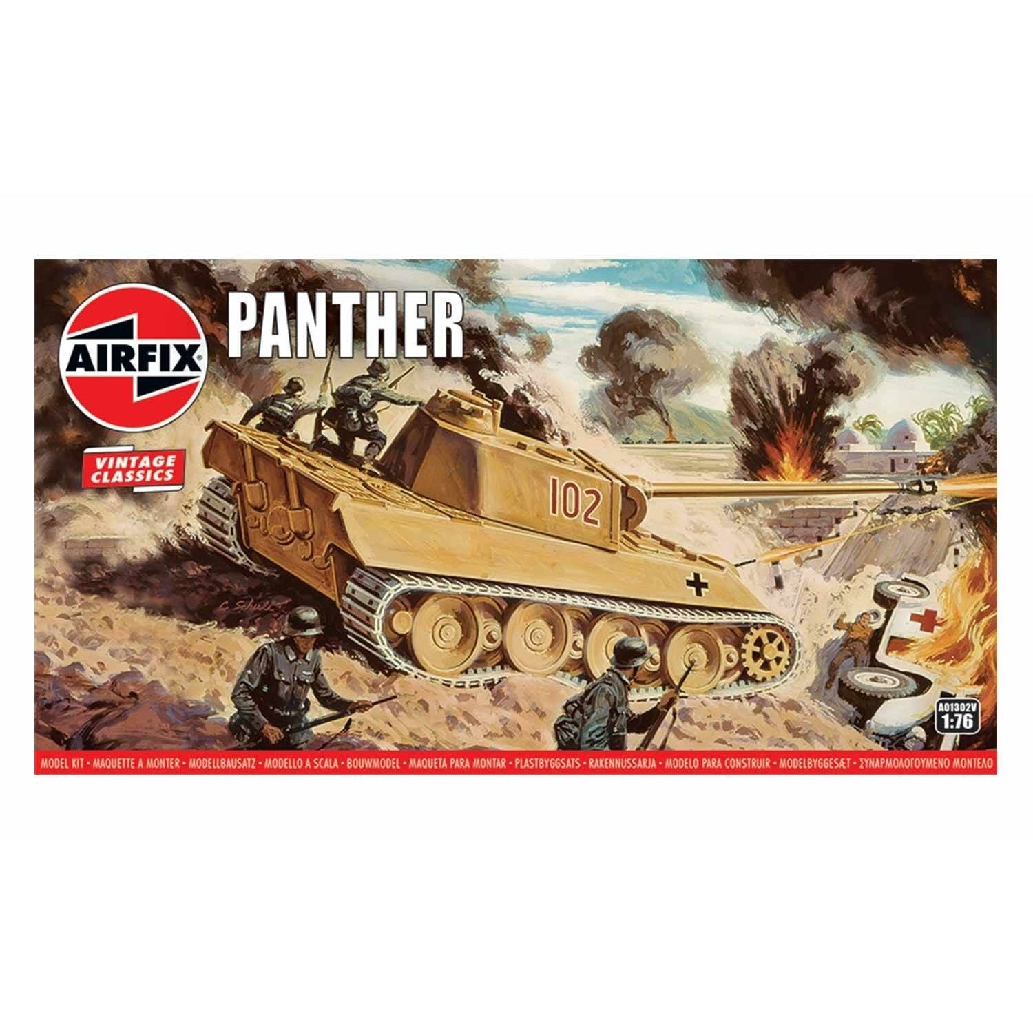Panther Tank 1/76 by Airfix