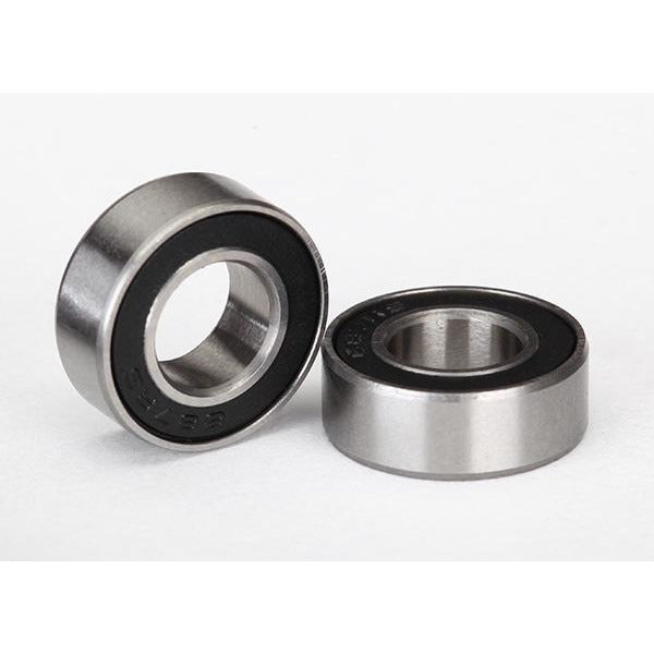 TRA5103A Traxxas Ball bearing, Black rubber sealed (7x14x5mm) (2)