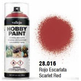 VAL28016 Scarlet Red Aerosol (400ml) Fantasy Color Primer