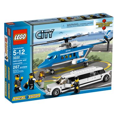 Lego City: Helicopter and Limousine 3222