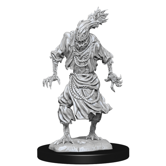 D&D Unpainted Mini - Scarecrow & Stone Cursed Human 90241