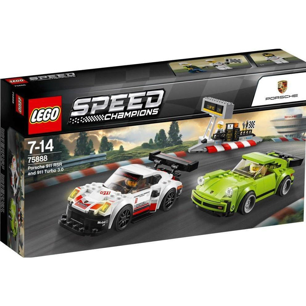 Lego Speed Champions: Porsche 911 RSR and 911 Turbo 3.0 75888