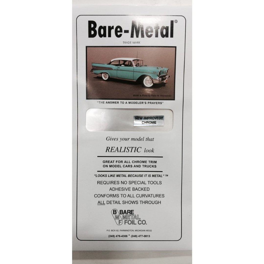 Bare Metal Foil - Chrome BAR001