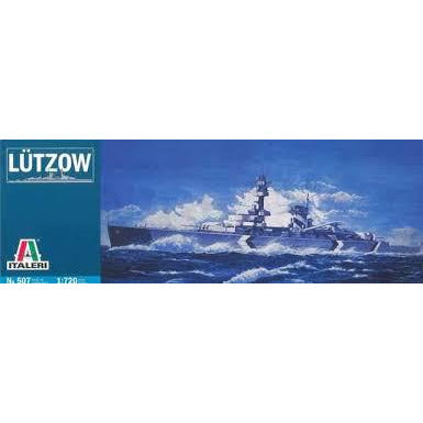 Lutzow 1/720 Model Ship Kit #507 by Italeri