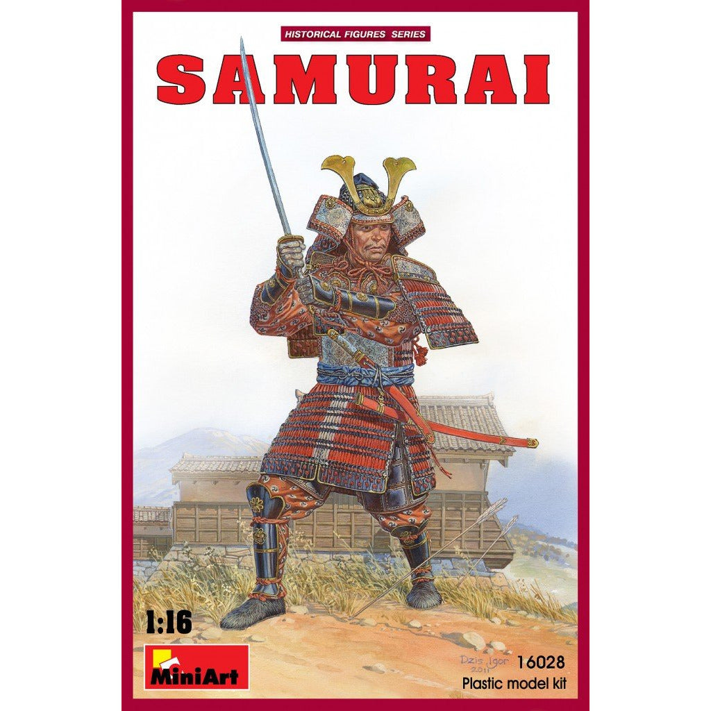 Samurai #16028 1/16 Figure Kit by MiniArt