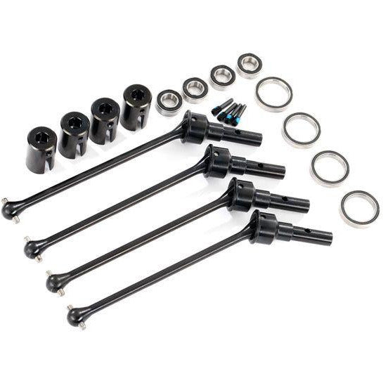 Traxxas Driveshafts, steel constant-velocity (assembled), F/R Widemaxx TRA8996X