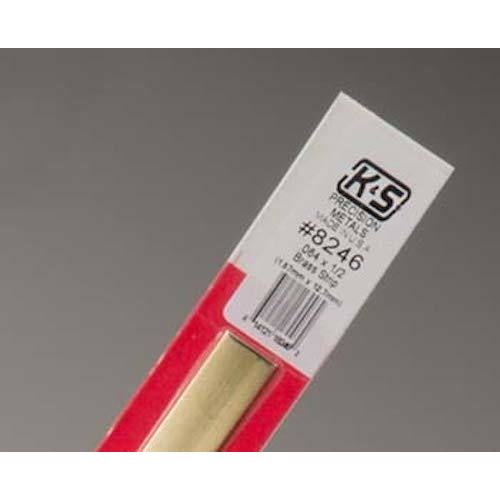 K&S Brass Strip - .064 x 1/2" KSE8246