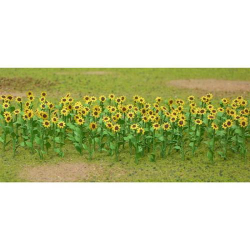 JTT Scenery Products HO 1" Sunflowers, (16pc) #95523