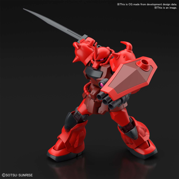 HG 1/144 Breaker Battlelog #08 Gouf Crimson Custom #5062030 by Bandai