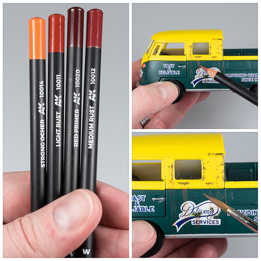 AK Weathering Pencils Deluxe Edition Box