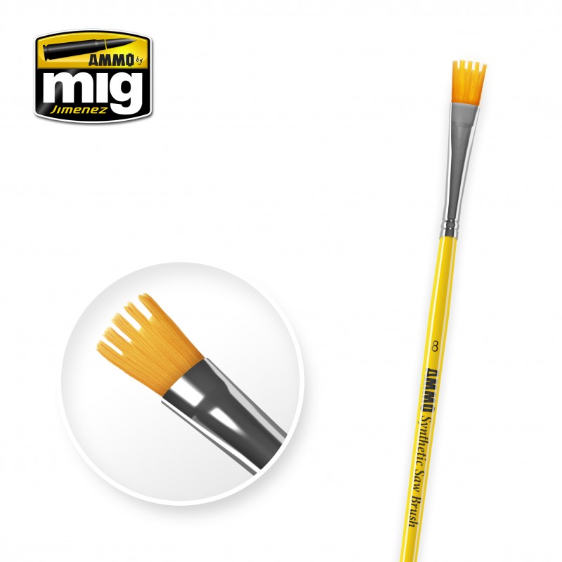 Ammo Mig Synthetic Brushes - Assorted