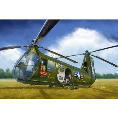 Piasecki HUP1/HUP2 Army Mule Helicopter 1/48 #48014 by AMP